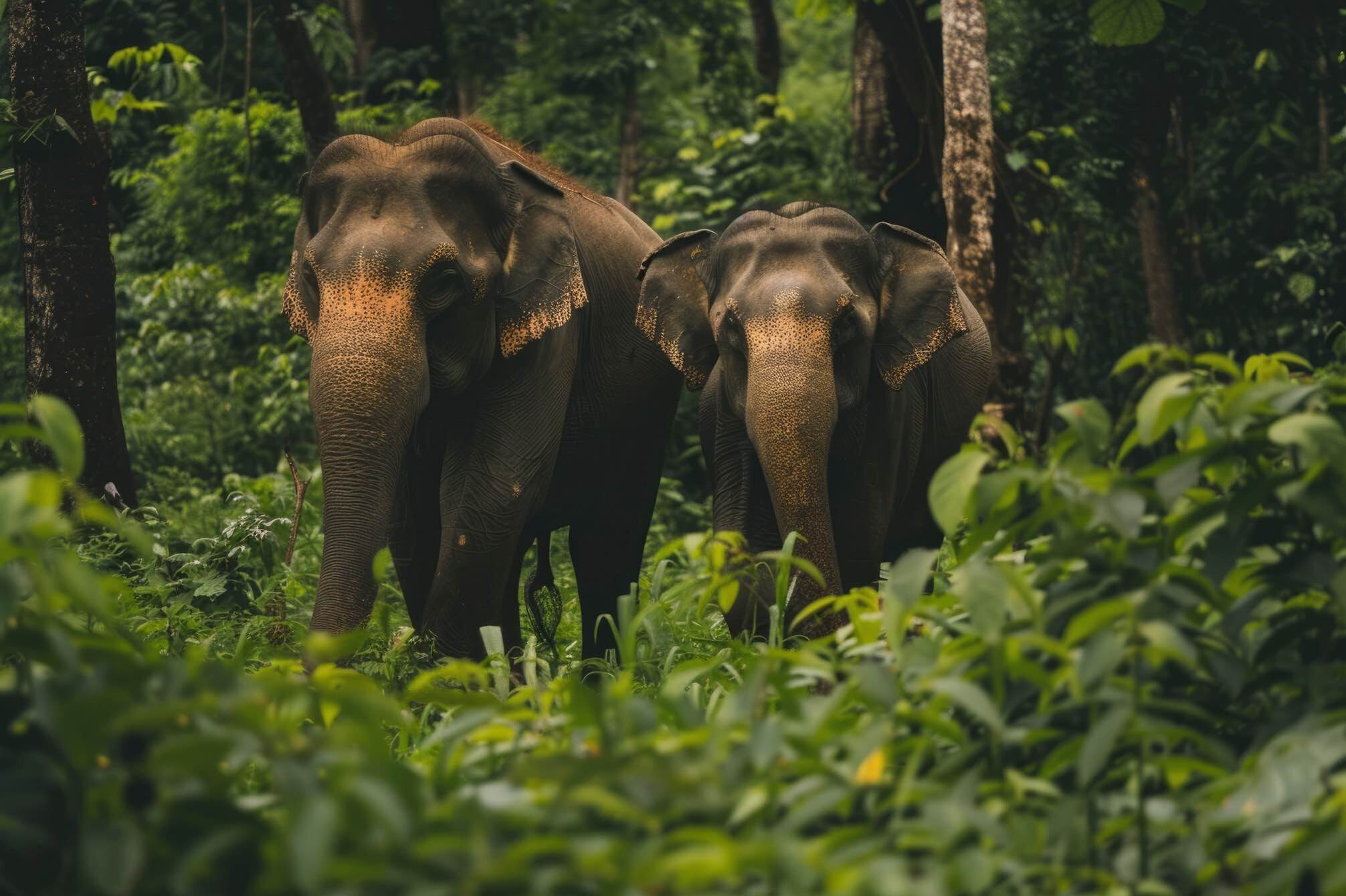 photorealistic-scene-wild-elephants